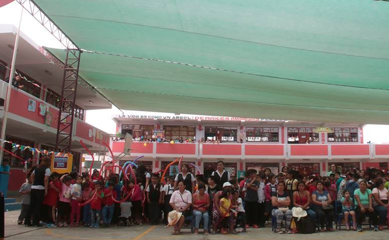 Santa: MPS instaló mallas protectoras en dos colegios públicos