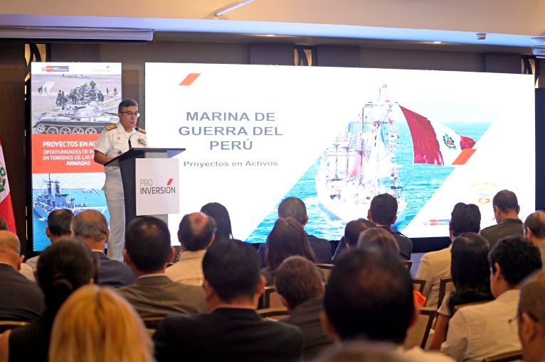   Marina de Guerra y la FAP ofrecen 22 predios  a sector privado para desarrollo de proyectos