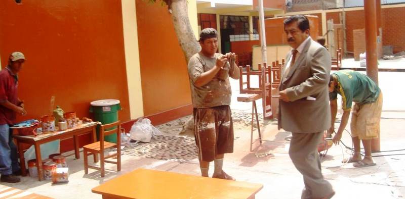  Anuncian partida para mantenimiento de 349 colegios de la provincia  