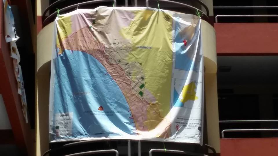 Chimbote: exhortan a instituciones colocar mapa de evacuación ante un sismo 