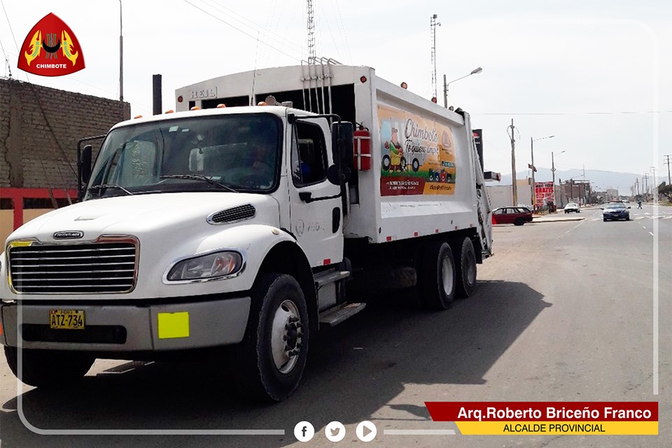 Comuna de Chimbote alquilará compactadoras para reforzar trabajo de limpieza pública