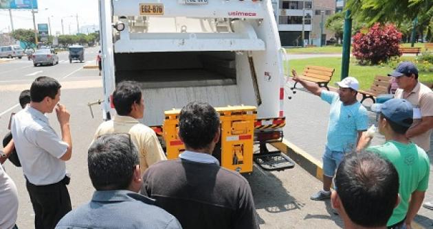 Nuevo Chimbote: hoy inició servicio de recolección de basura con maquinaria renovada