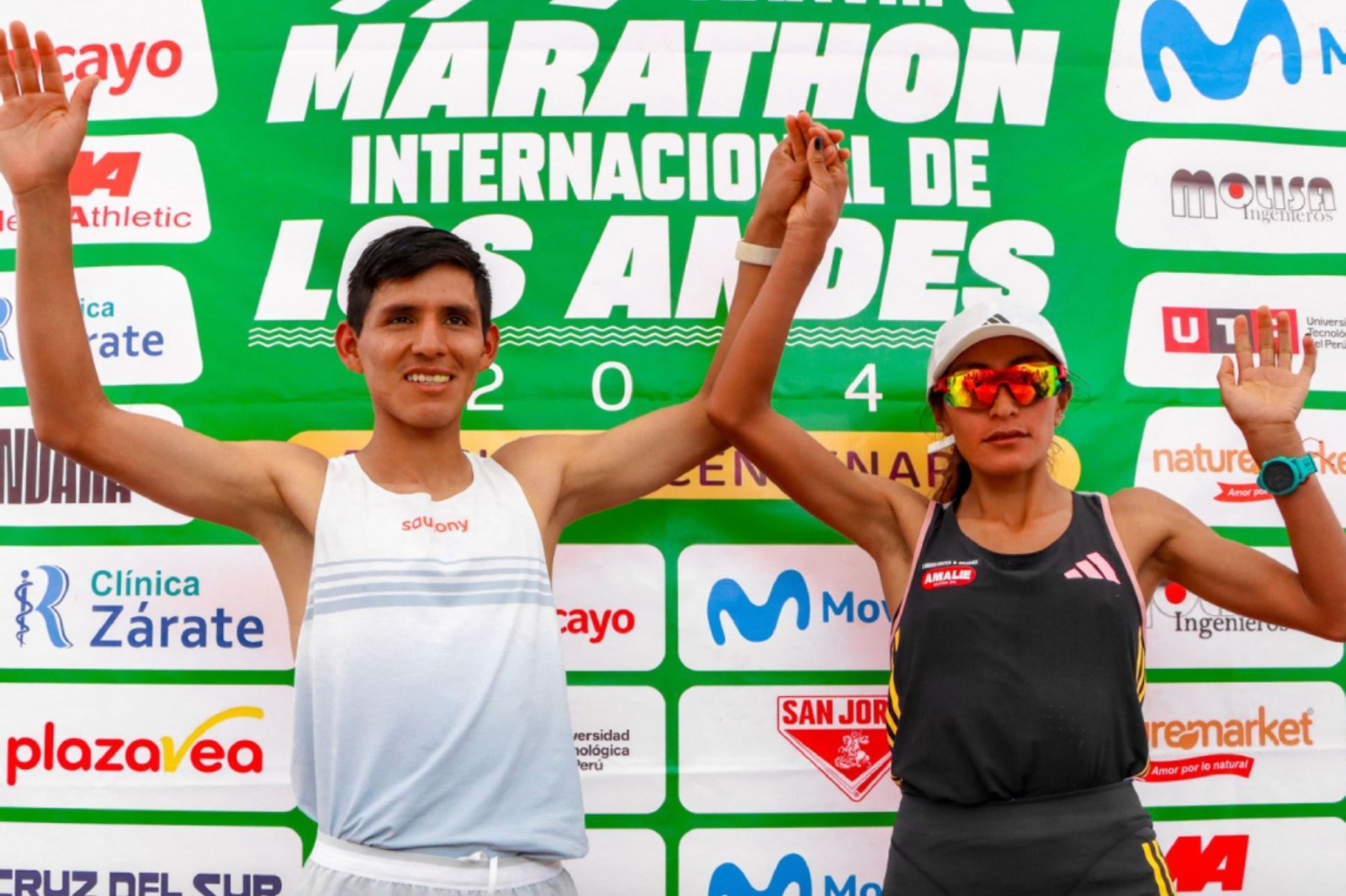 Thalia Valdivia y Frank Luján se consagraron campeones de la Maratón de los Andes 2024