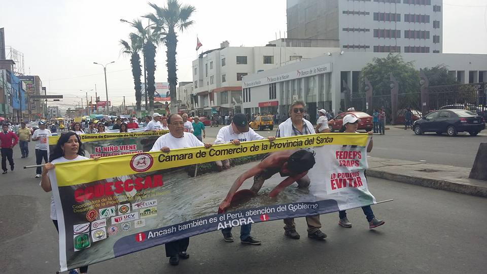 Marcha "Áncash también es el Perú" exigirá acciones urgentes al gobierno central 