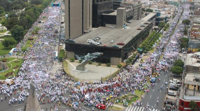 Lima: más de 250 mil personas en Marcha por la Vida