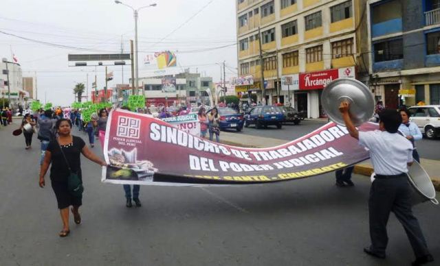 Chimbote: trabajadores judiciales restringirán atenciones de reos en cárcel