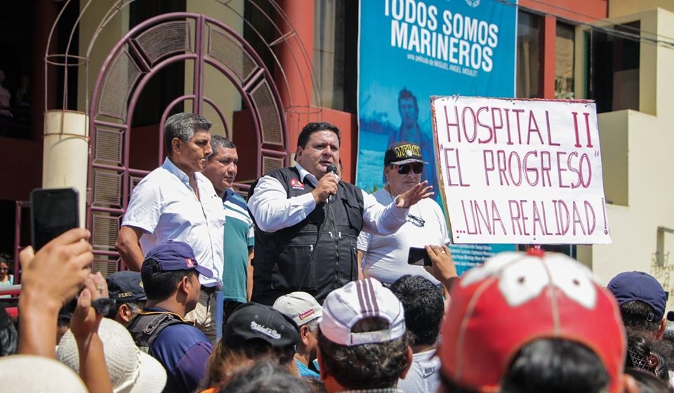 Alcalde Briceño: “Construcción del hospital es prioridad. La salud es primero”