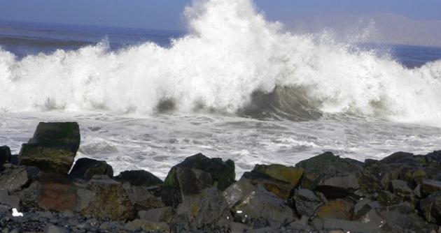  Chimbote es muy vulnerable ante un tsunami, el mar se saldría 400 metros hasta la ciudad