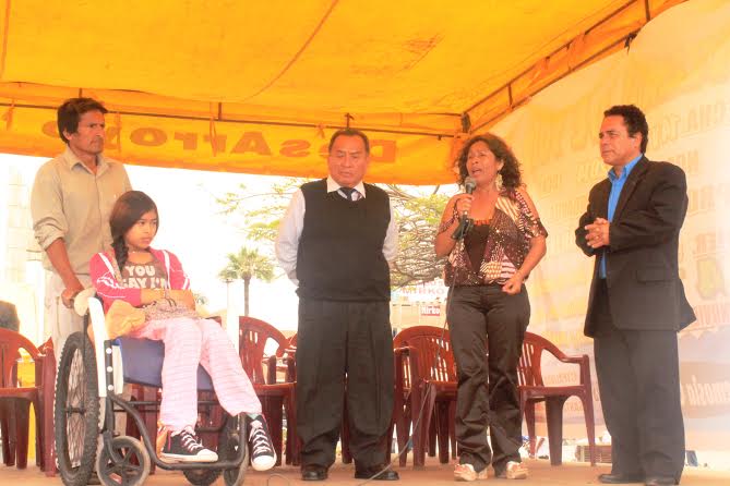 Chimbote: Realizarán cruzada a favor de adolescente que necesita volver a caminar