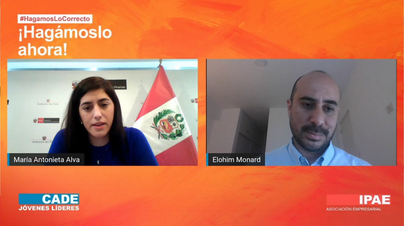 Ministra Alva: "La corrupción es una muestra que nos hemos desviado del camino"