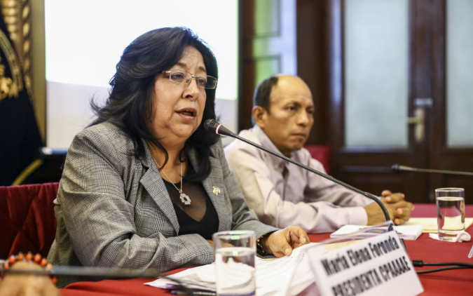  María Foronda: "Hay que zanjar de una vez por todas con estos actos de corrupción"