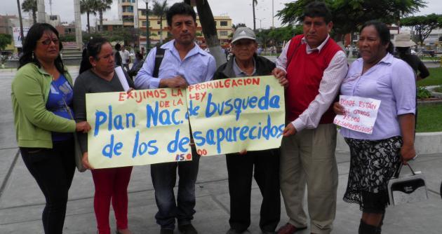 Chimbote: organizan vigilia por la paz en memoria de desaparecidos