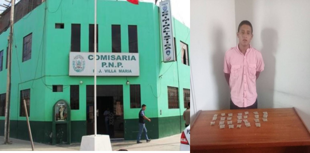 Nuevo Chimbote: Detienen a sujeto que llevaba bolsitas de marihuana entre sus genitales