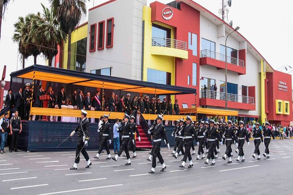 Chimbote: Rinden homenaje a Miguel Grau y a la Marina de Guerra en su día