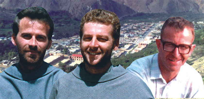 “Felices Miguel, Zbigniew y Sandro que están en el cielo”