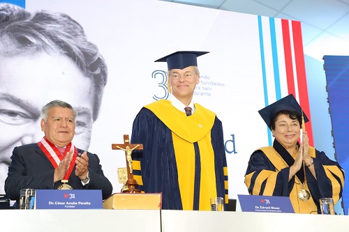 Nobel de Medicina, Edvard Moser: “A la UCV le ha llevado solamente 31 años llegar a donde está. Es impresionante” 