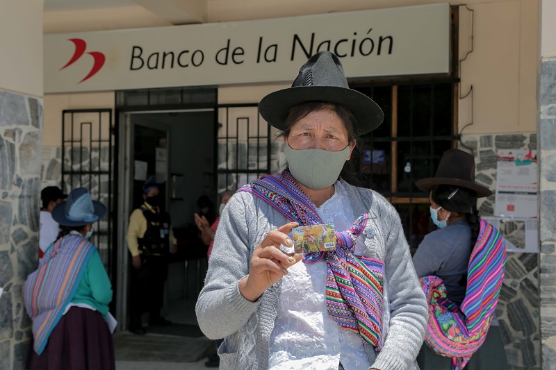 Áncash: más de mil usuarias del programa Juntos renuevan sus tarjetas de débito