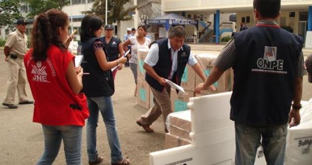 Postergan entrega de material electoral en Áncash hasta confirmación de candidaturas