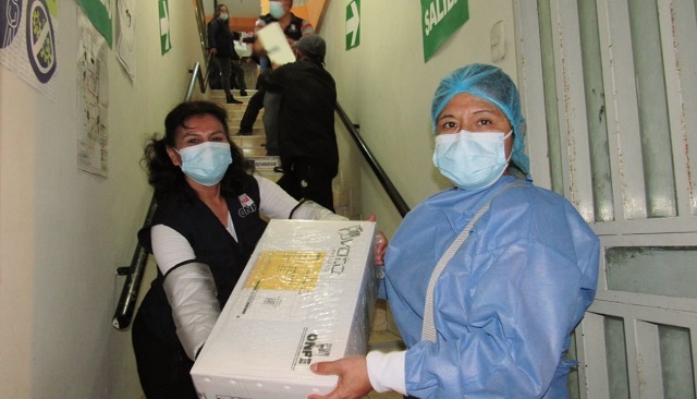 Llegó a Nuevo Chimbote material electoral para elecciones internas 2022