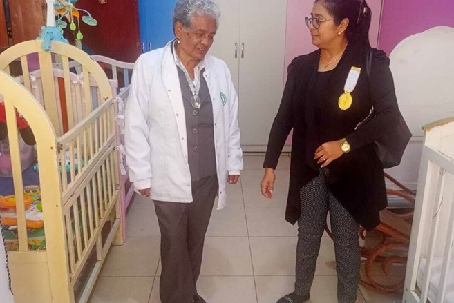 Primera Fiscalía de Familia realizó visita inopinada al Centro de Obras Sociales "Maternidad de María"