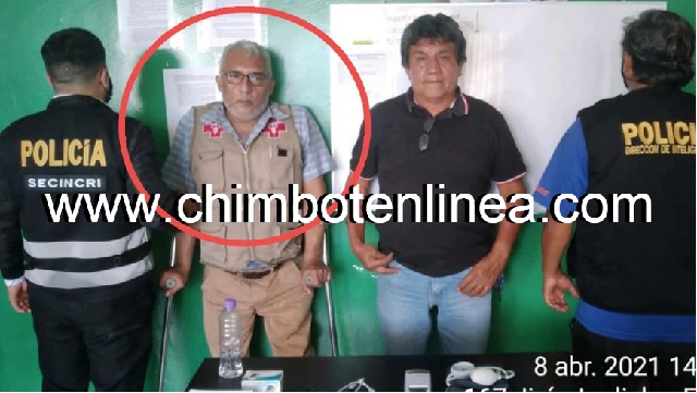 Chimbote: falso médico que recetaba contra el covid-19 fue detenido por la Policía