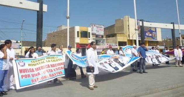 Huelga médica podría llegar hoy a su fin 