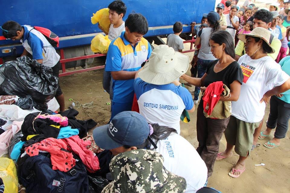 Medio millar de familias de Cascajal y anexos se beneficiaron con mega campaña de la USP