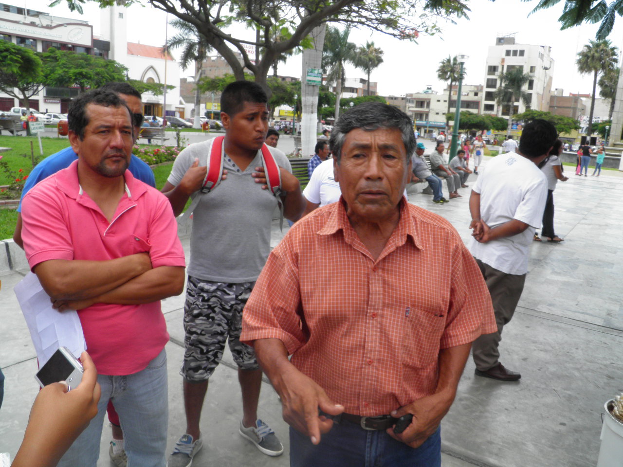 Chimbote: trabajadores de avenida Meiggs protestan por incumplimiento de beneficios