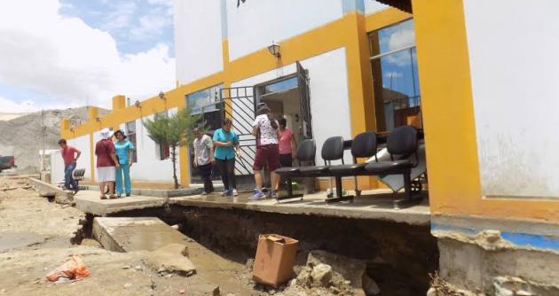 Chimbote: aseguran que se inició trabajos de mejoras en centros de salud afectados por “El Niño”