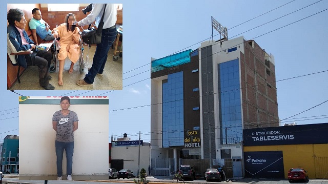 Contador lleva a una menor ebria a hotel de Nuevo Chimbote y tras acalorada discusión ella cayó del quinto piso