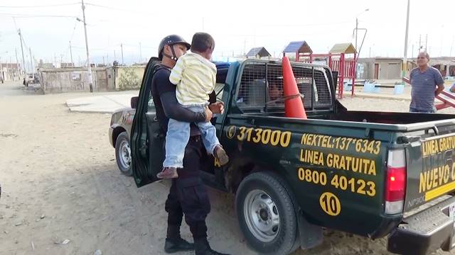 Nuevo Chimbote: Menor con habilidades diferentes es hallado totalmente desnudo en descampado 