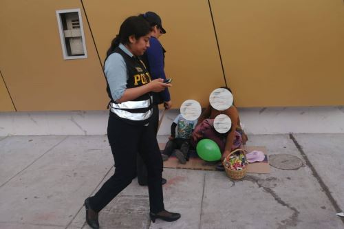 Chimbote: Fiscalía de Familia encontró a nueve menores trabajando en las calles