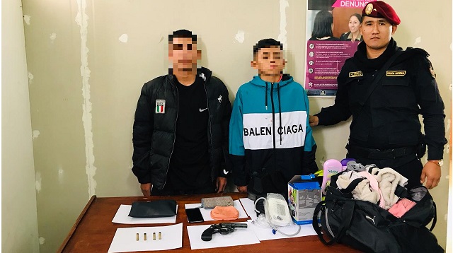 Dos menores iban a asaltar a mano armada a empresario promotor de eventos en Chimbote