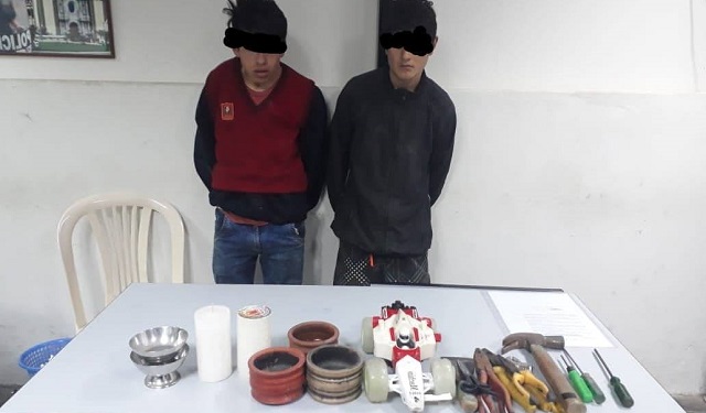 Policías retienen a dos menores por robar en un Pronoe del distrito de Nuevo Chimbote