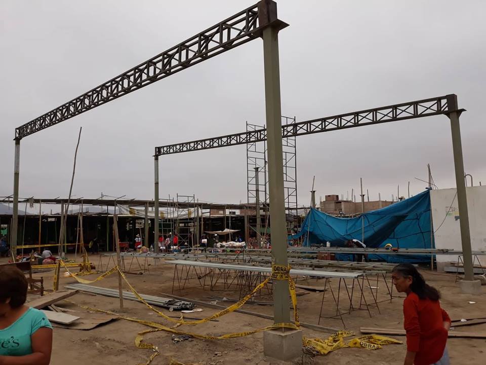 Chimbote: comerciantes de “Dos de Mayo” siguen haciendo mejoras para evitar otro cierre