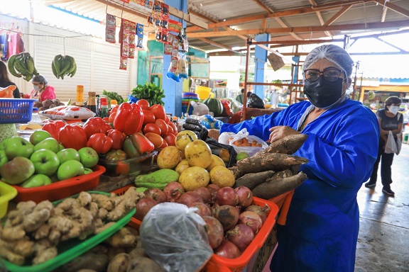 Chimbote: reabren puertas del mercado Ugarte tras implementar medidas sanitarias por covid-19