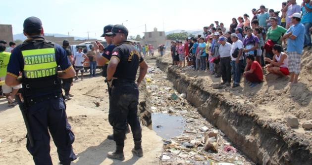 Seis delincuentes asaltan a distribuidor de abarrotes y se llevan 5 mil soles en mercado de Chimbote