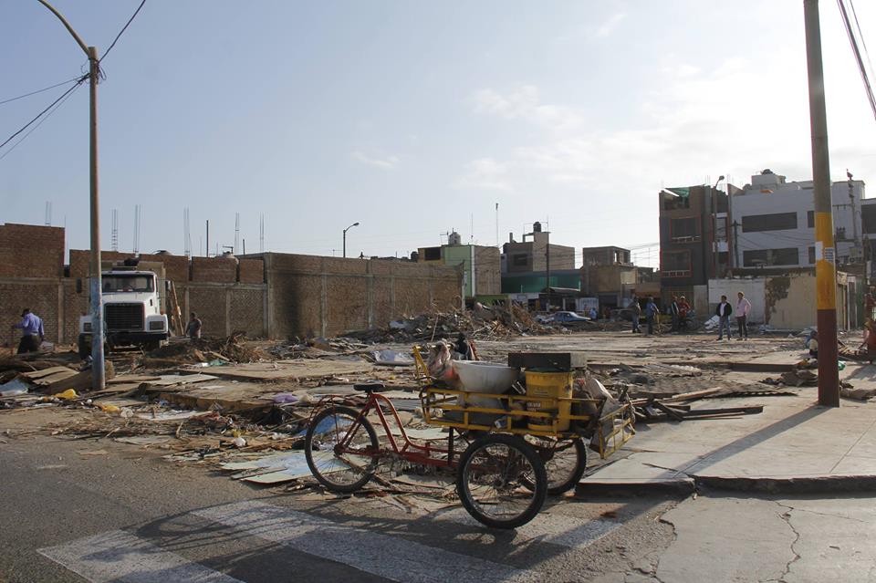 En dos meses quedaría listo centro comercial maderero de Chimbote