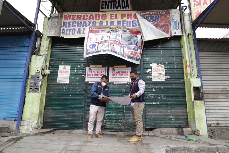 Municipalidad del Santa clausuró de manera definitiva mercado El Progreso