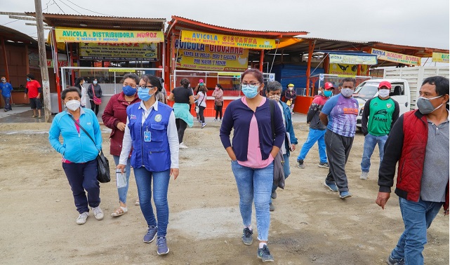 Mercado Dos de Mayo será reabierto cumpliendo medidas de bioseguridad frente al covid-19