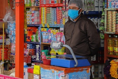 Mercado Dos de Mayo reabrió sus puertas bajo estrictas medidas de bioseguridad