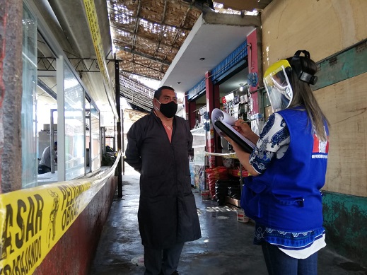 Defensoría: “La mayoría de mercados de Chimbote no cumple de forma eficiente con protocolos de bioseguridad”