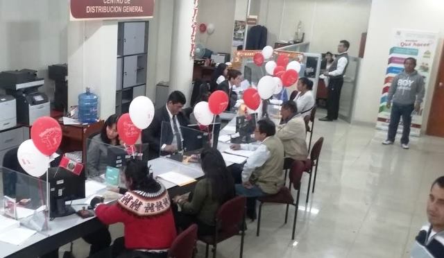 Corte de Justicia del Santa da más celeridad a trámites con mesa de partes única