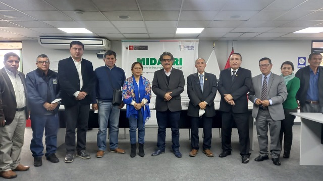 Ministerio de Agricultura implementará mesa de alto nivel para Chinecas