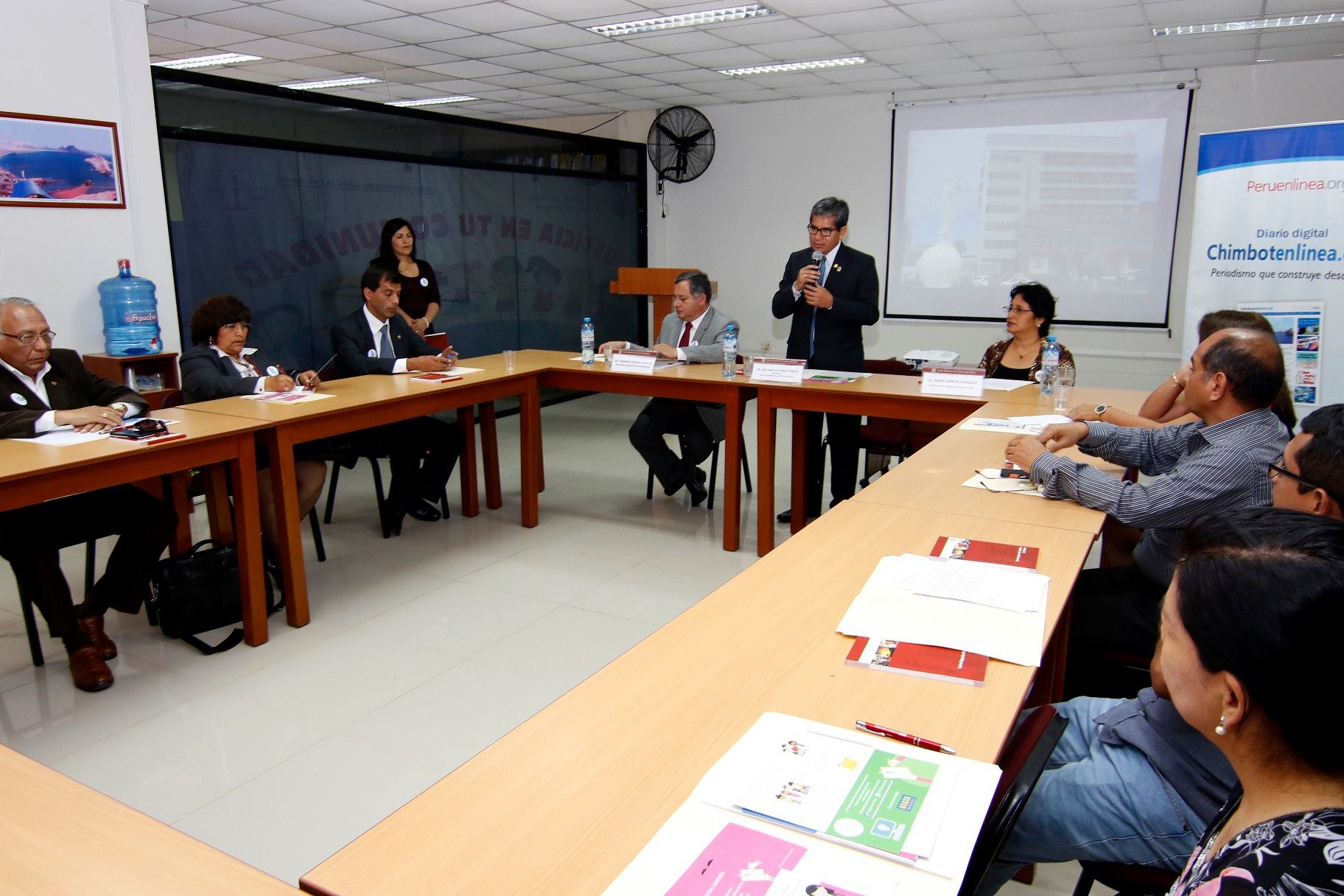 Instituciones de Chimbote participaron en mesa de trabajo sobre la reforma institucional