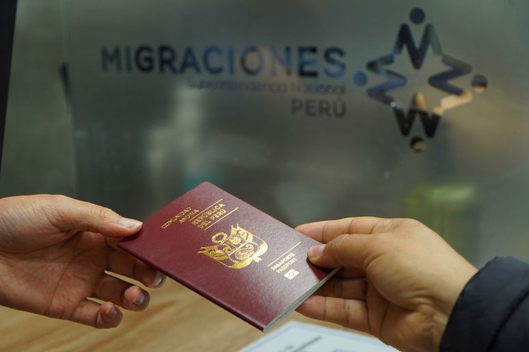Migraciones emitió más de 773 000 pasaportes a nivel nacional en el 2025