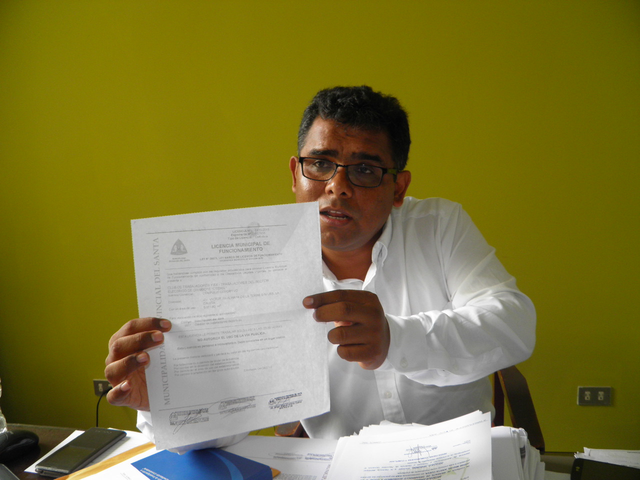 Miguel Arista Cueva: “Yo no renuncié, a mí me han botado”