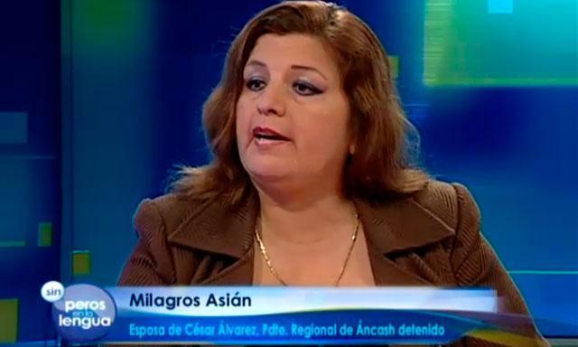 Esposa y jóvenes hijos de César Álvarez defendieron su inocencia en la televisión