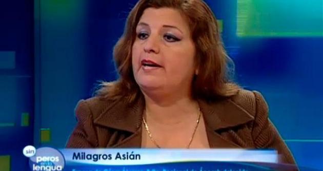 Milagros Asián confirma que Álvarez apoyó al presidente Humala durante la campaña