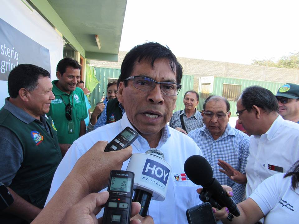 Chimbote: ministro de Agricultura espera saber posición de las autoridades sobre Chinecas 
